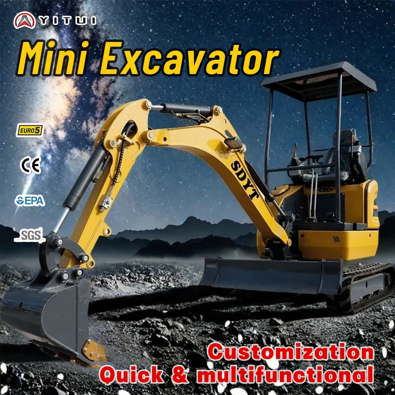 Prezzo preferenziale dell'escavatore personalizzato della miniescavatore Epa Euro 5 di alta qualità