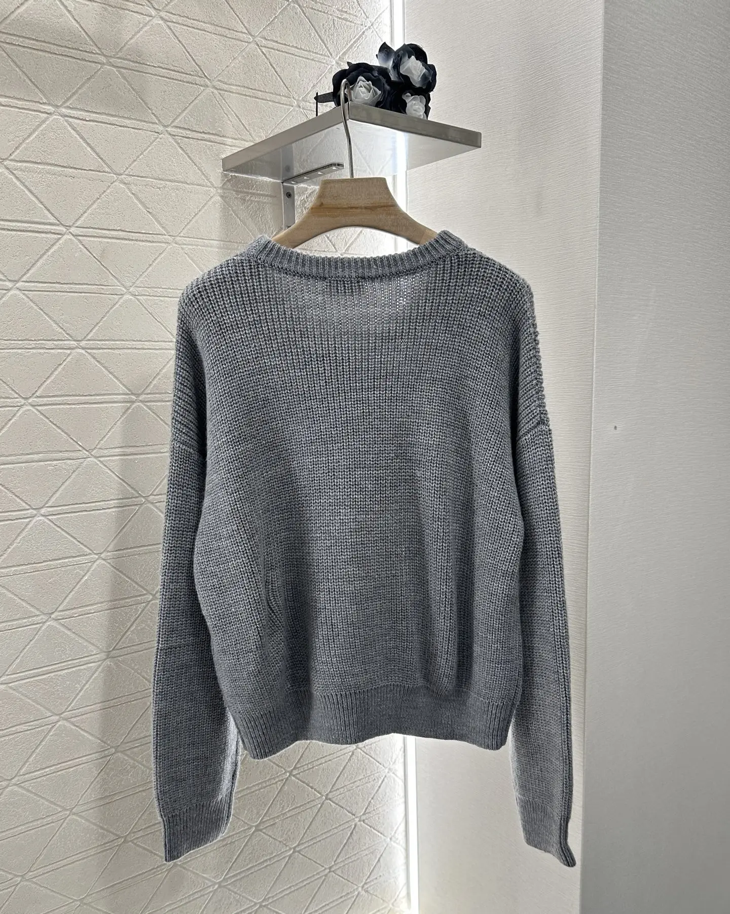 

2025 New Women's Knitted Wool Sweater Casual and Comfortable