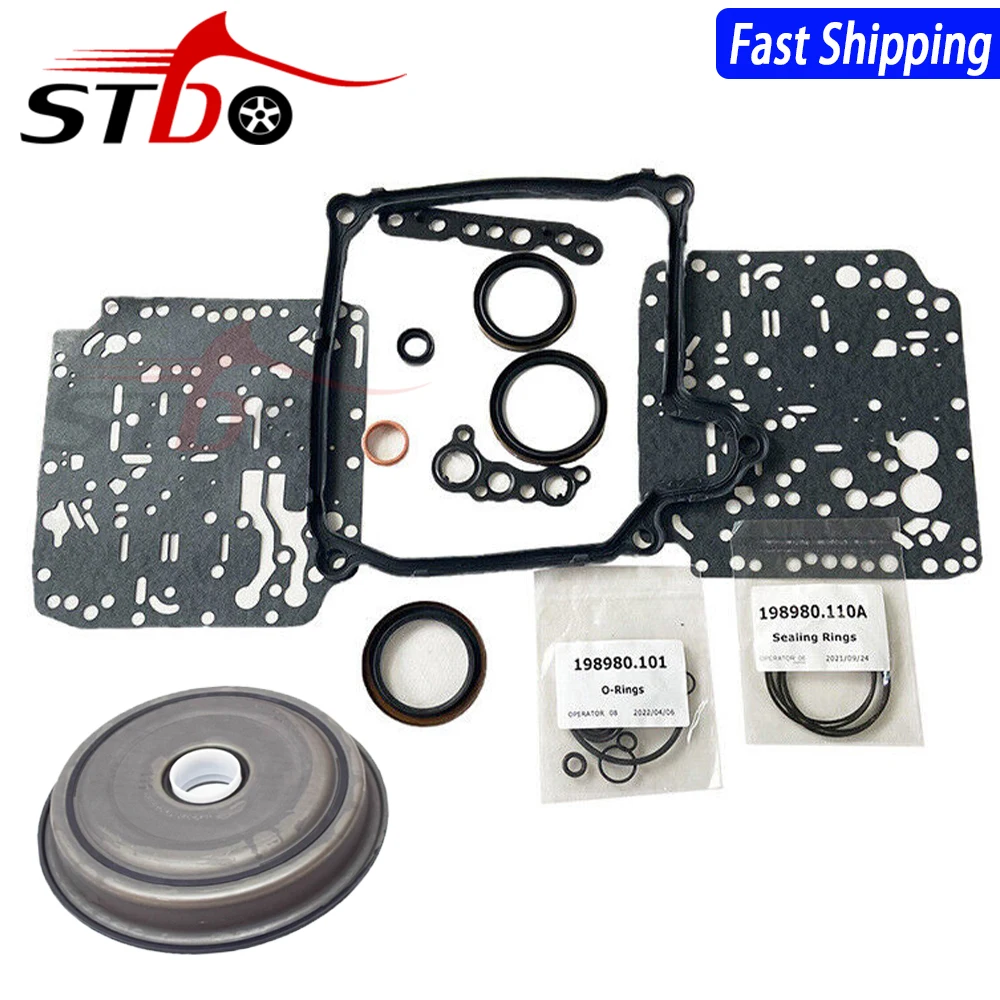 DQ250 DSG 6 Speed 02E Transmission Overhaul Repair Kit Gaskets Seals Front Cover Oil Seal For Golf Jetta EOS Tiguan Passat Audi