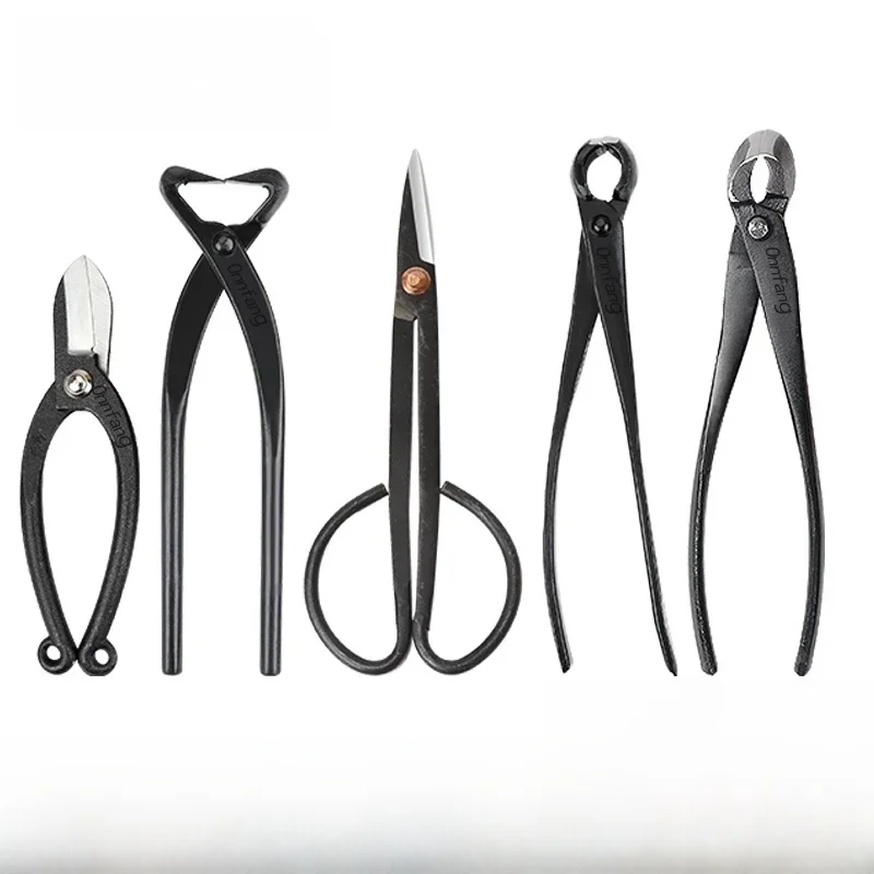 Onnfnag Profissional Root Cutter Bonsai Cutter Concave Edge Scissors Steel Bonsai Tools do przycinania gałęzi drzew Bonsai Knots — zdjęcie 2
