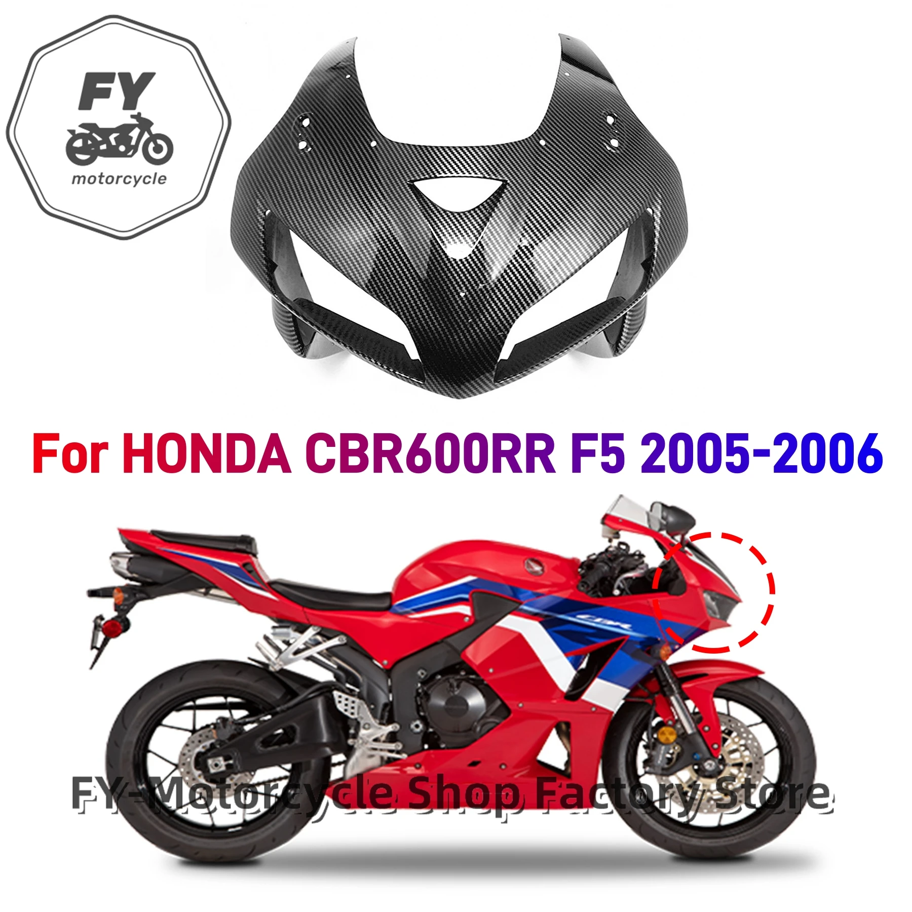 

for Honda CBR600RR CBR 600RR F5 2005-2006 Motorcycle Accessories Bodywork Set Injection ABS Plastic Full Fairings Panel Mold Kit