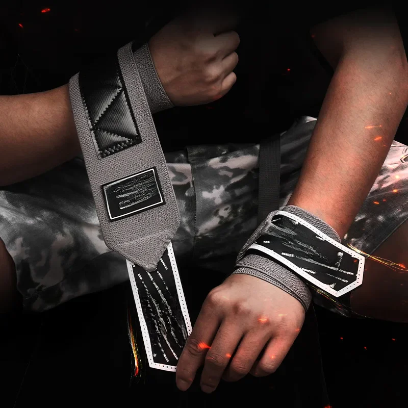 1 Paar/2 Paar GOUNOD Polsband Polssteun Brace Strap Extra Sterkte Gewichtheffen Pols Wrap Bandage Fitness Gym training - afbeelding 2