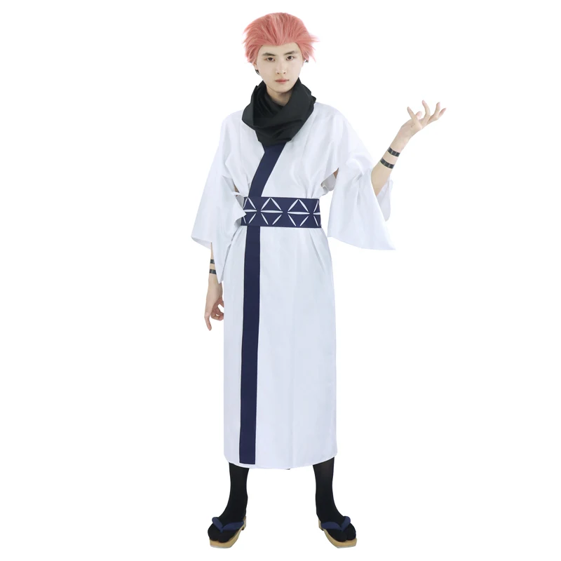 DAZCOS Top Quality Ryomen Sukuna przebranie na karnawał Kimono strój dla dorosłych mężczyzn kobiety stroje japońskie Kimono Hanfu Halloween