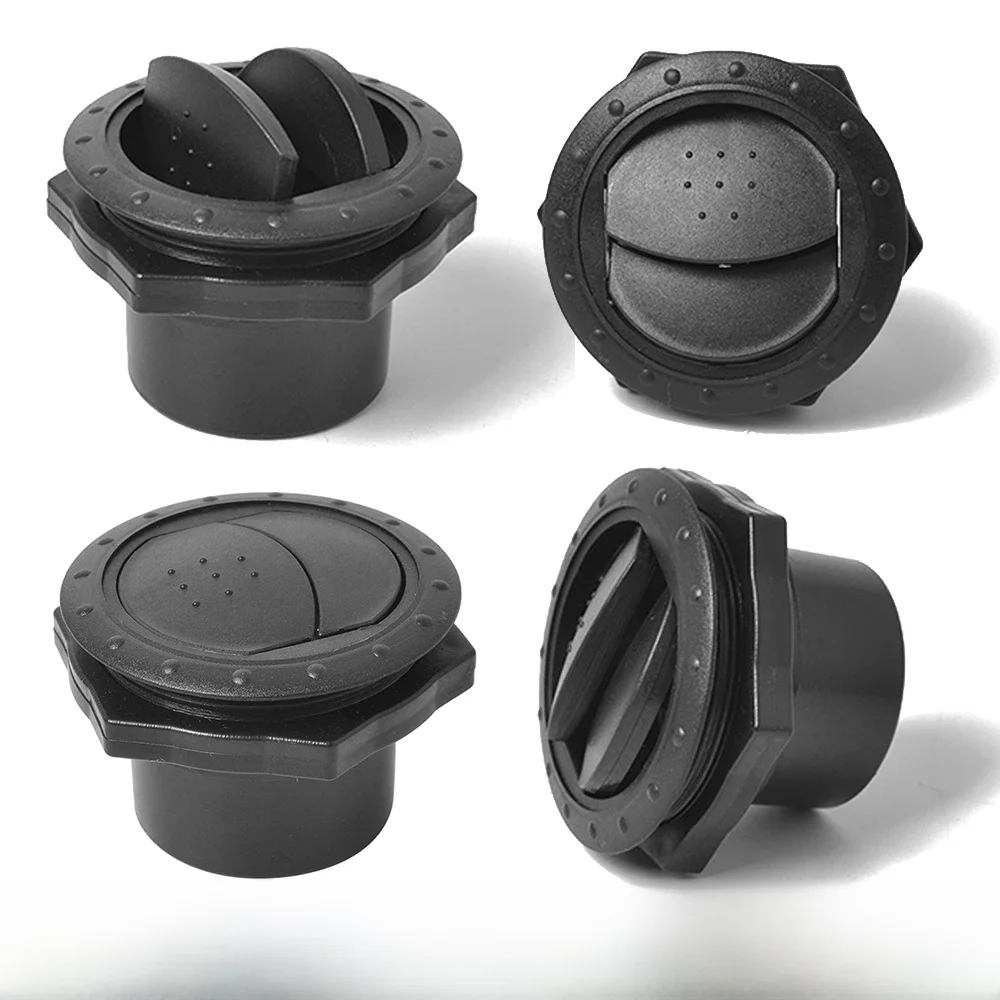 Couvercle de Ventilation Universel de 60mm et 2.35 Pouces, Sortie d'Air Ronde A/C pour Climatisation, Hurhomes, Bus, Yacht, 2/1 Pièces