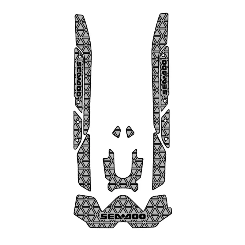 

Custom 6MM Eva Foam Mat Jet Ski Traction Pad Marine Deck Non-Slip Mat For Seadoo RXTX RXT-X 300 Triangle Texture