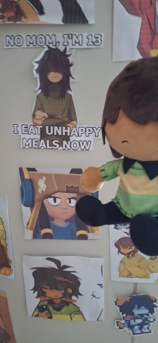 Deltarune Kris and Ralsei plush toys photo review