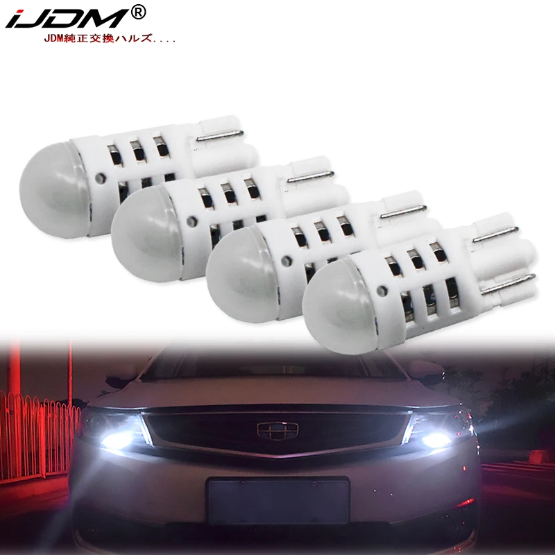 

iJDM Car T10 led W5W 194 168 LED Car Parking Side License Plate Bulb Interior Reading Lamp Wedge Dome Turn Signal Light 12V