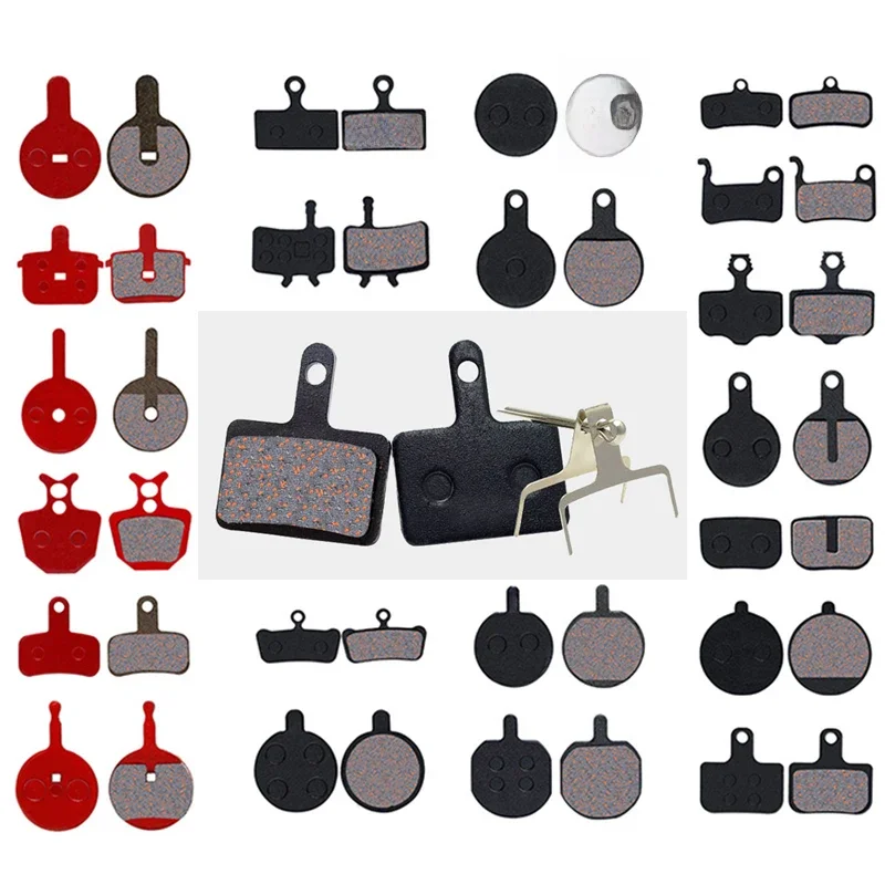 AliExpress NONE 1 Pair Bicycle Disc Brake Pads Semi-Metallic Hydrauli Disc Brake Pad for SHIMANO SRAM AVID HAYES Magura Formula and Scooter