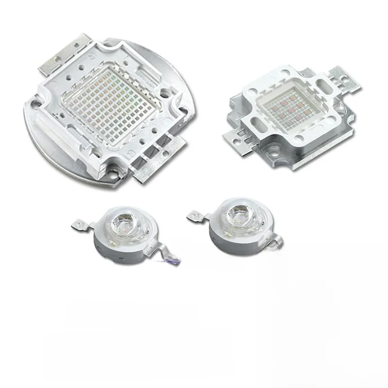 Wysoka dioda LED dużej mocy cyjan 490nm żarówka lodowa 480nm Chip 3W 5W 10W 20W 30W 50W 100W 480nm 490 nm lodowy blękit DIY COB LED Epileds — zdjęcie 2