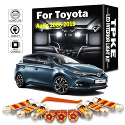 TPKE LED Interior Map Dome Light Lamp Kit For Toyota Auris 2006- 2010 2011 2012 2013 2014 2015 2016 2017 2018 2019 Vehicle Bulbs