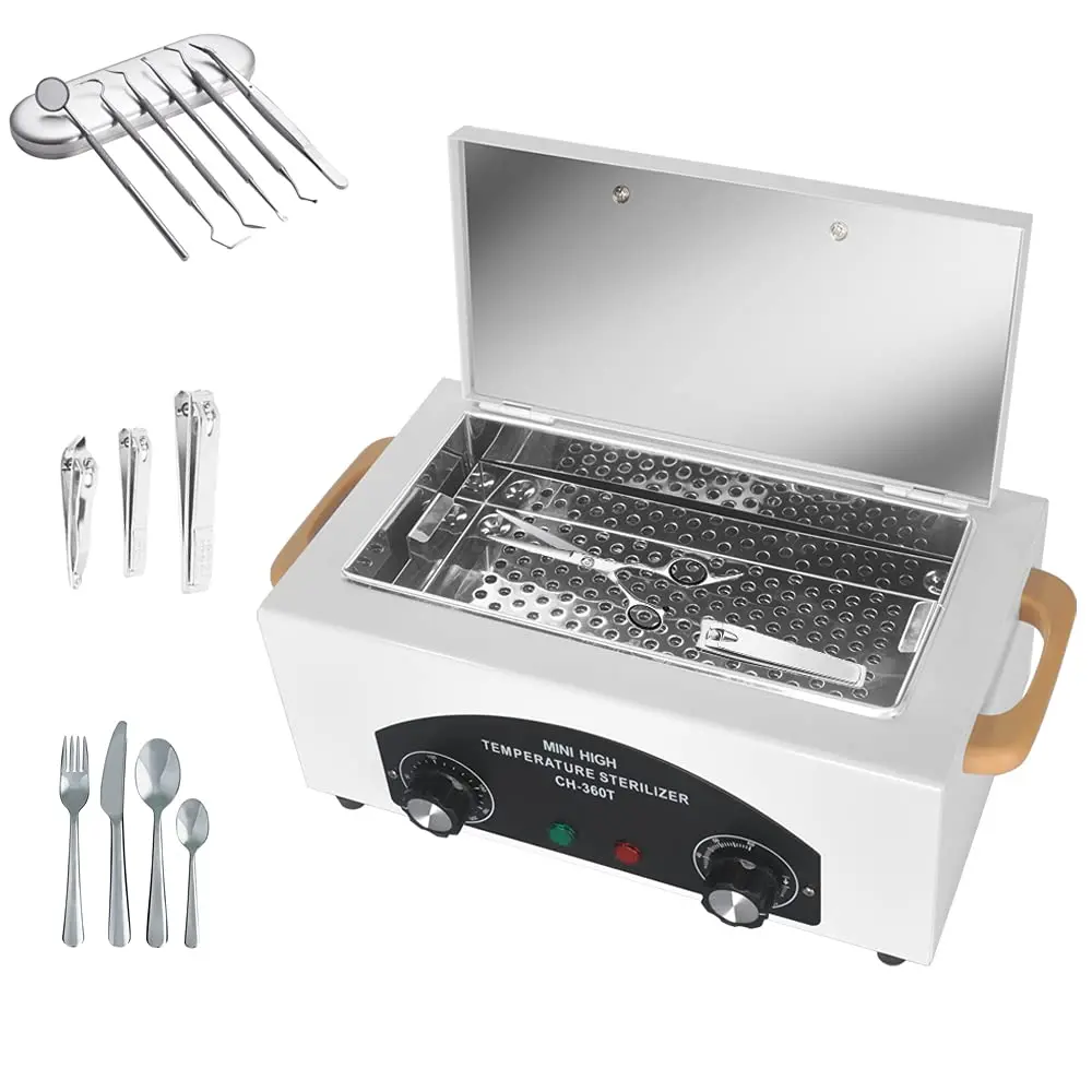 Neuer 2230ML Heißluftsterilisator 300W Trockenwärmeinfektion Fußpflege Tattoo Nagelstudio Sterilisator Schrank Autoklav mit Timer