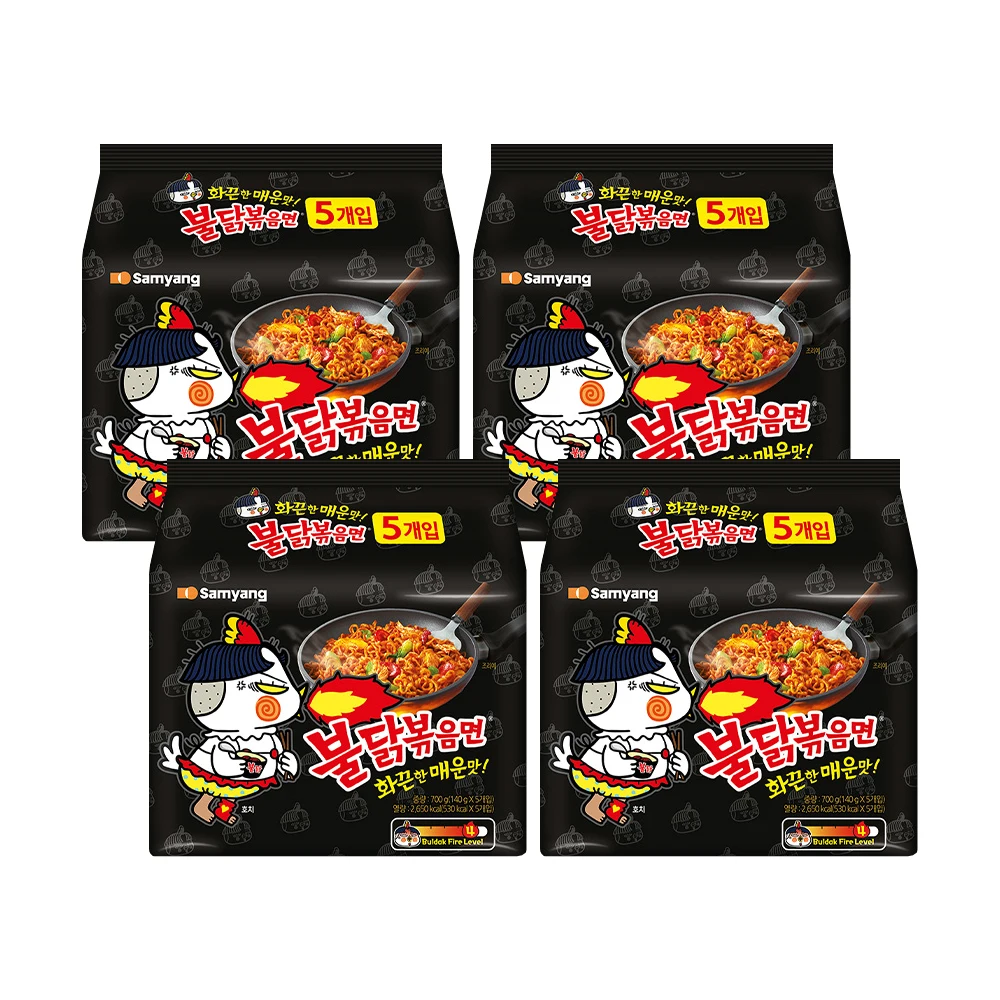 [Sensyang Food] Fire Chicken Roasted Noodles 140g X 20