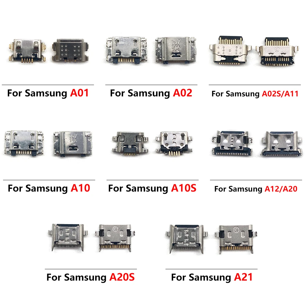 Puerto de carga USB, cargador para Samsung A01, A02, A02S, A11, A10, A10S, A12, A20, A20S, A21, A21S, A30S, A50S, A31, A71, A32, A51S, A52, A70S,