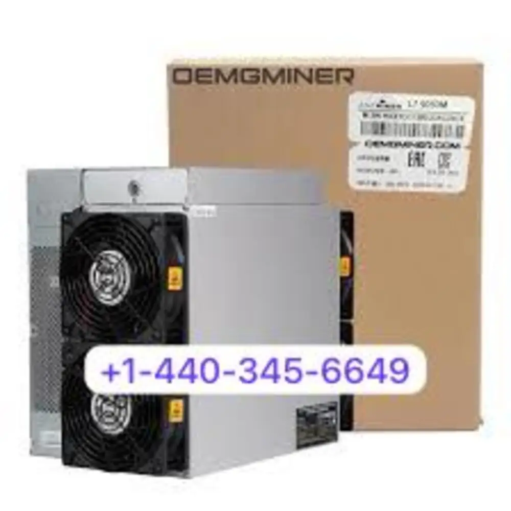 FR ENTREGA RÁPIDA COMPRE 3 GANHE 1 GRÁTIS Antminer L7 9050MH/S 3260W LTC/DOGE Miner