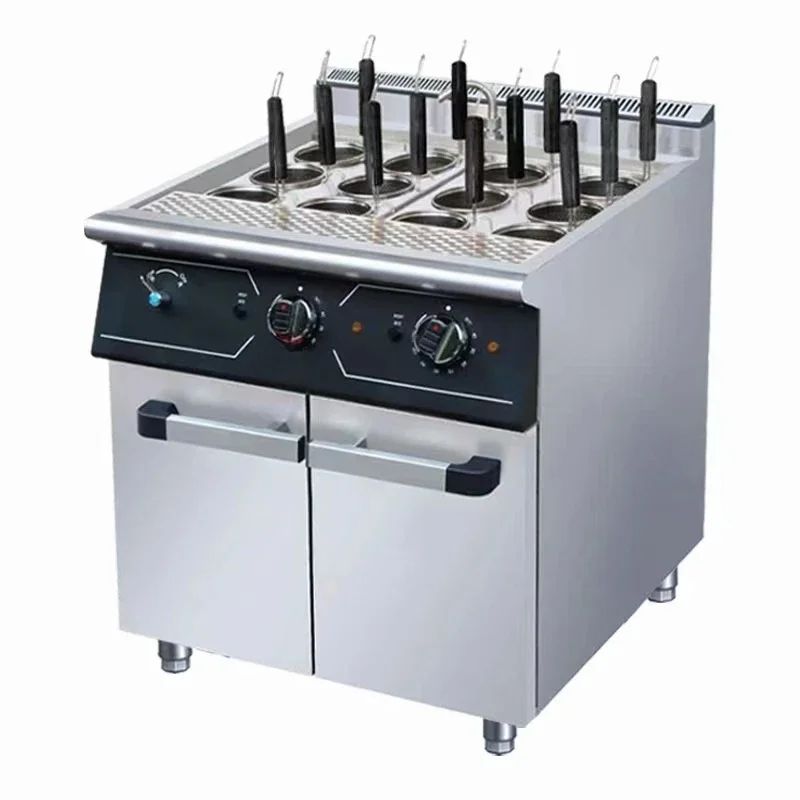 Electric Pasta Cooker Commercial Vertical Noodle Cooking Machine Stainless Steel Noodle Cooker Gas Stove