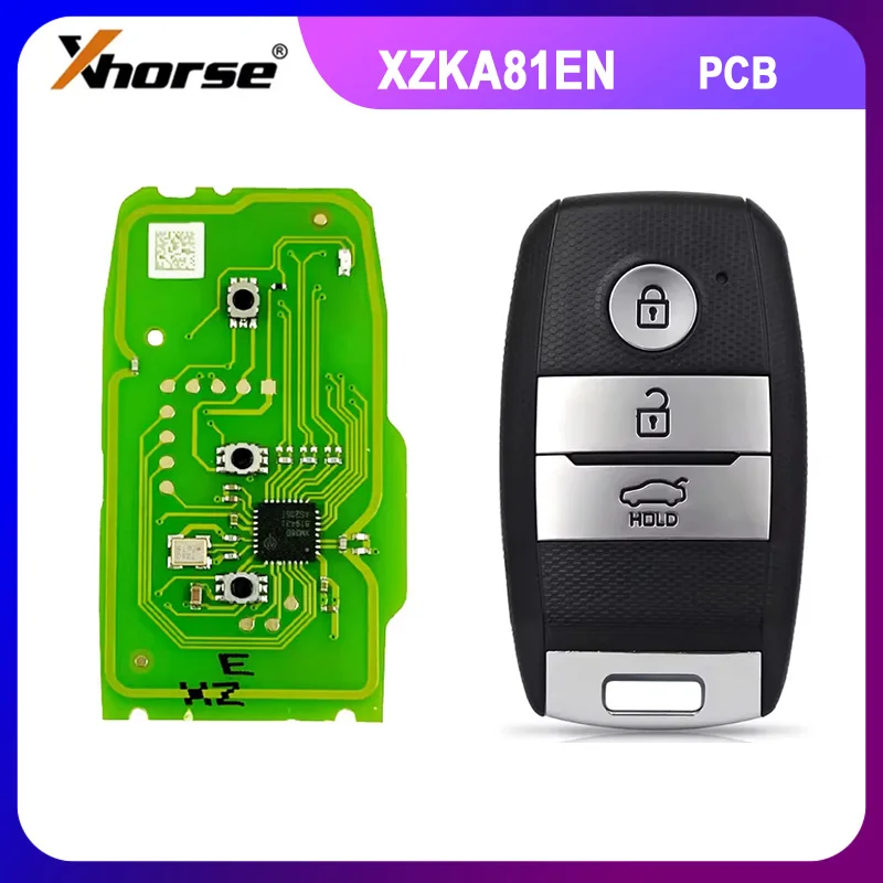 1pcs Xhorse XZKA81EN Remote Universal Smart Key For Hyundai & Kia 46 47 4A 8A Models with Key Shell For VVDI Key Programmer