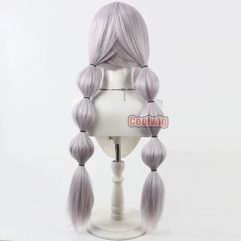Coolwig الاصطناعية الشعر كاساي أماني تأثيري الباروكات فوتاري وا جميلة علاج علاج نهائي 80 سنتيمتر طويل الضوء الأرجواني شعر مستعار مقاومة للحرارة