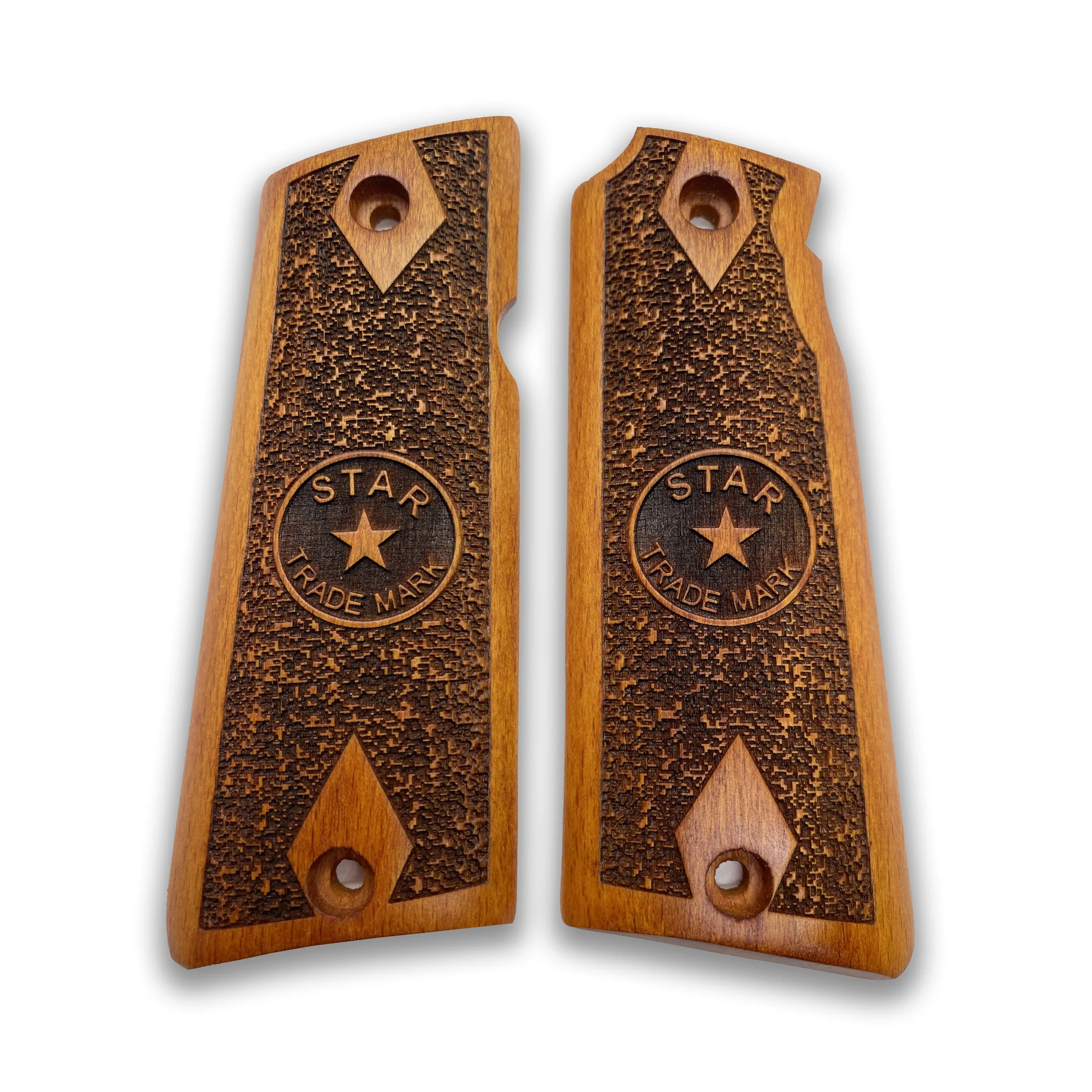 Star Super B Custom Series Star Logo Laser Cut Wooden Kabze Gun handles gun accessory hunting gun gun handles 1