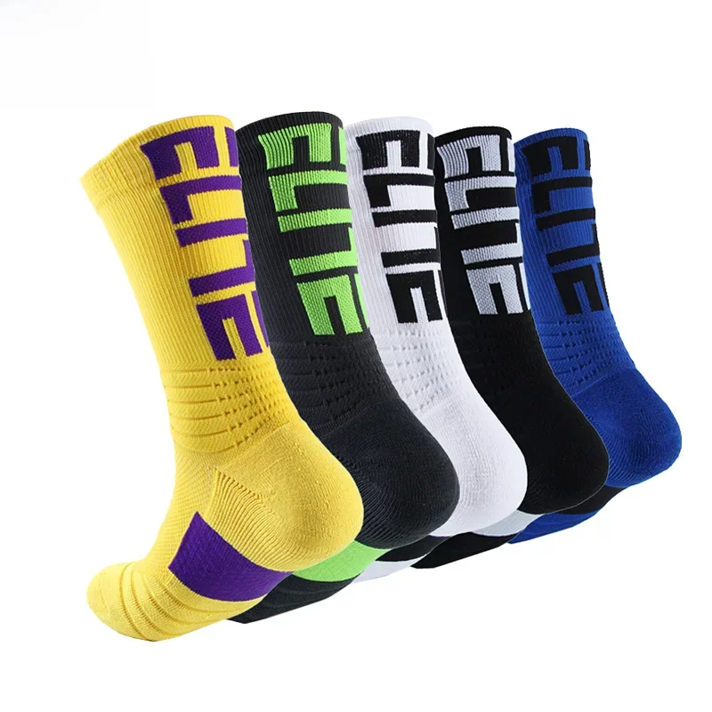 AliExpress VERIDICAL Elite Athletic Sport Socks Nylon Damping Bright Color Bike Running Football Outdoor Basketball Cycling Travel Socks Fashion