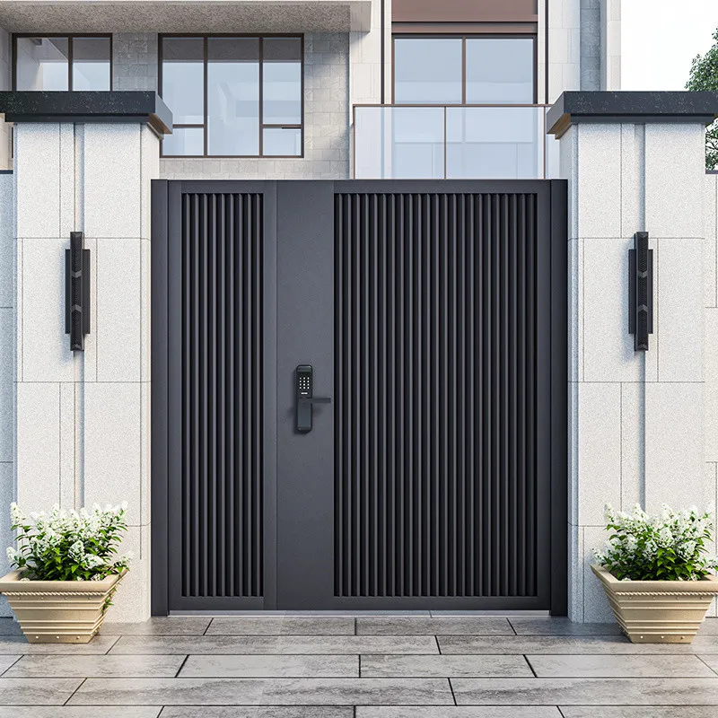 

Luxury Decorative Superior Quality Metal Aluminum Wrought Iron Fences And Gates For Houses