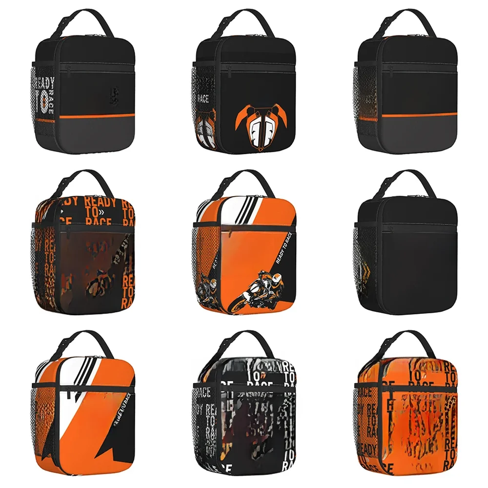 AliExpress Ready To Race Thermal Insulated Lunch Bags Motorbike Ride Bike Life Drift Bitumen Container Storage