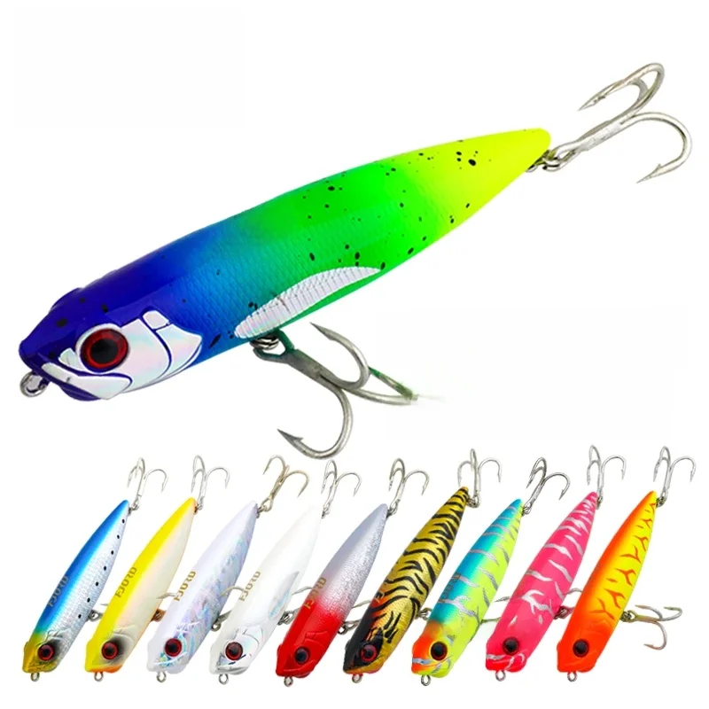 FJORD pływający ołówek 110mm 22g 85mm 10g Wobbler Topwater pies spacerowy przynęta na słoną wodę Stickbait Pike Bass Fishing Lure Tackle — zdjęcie 2