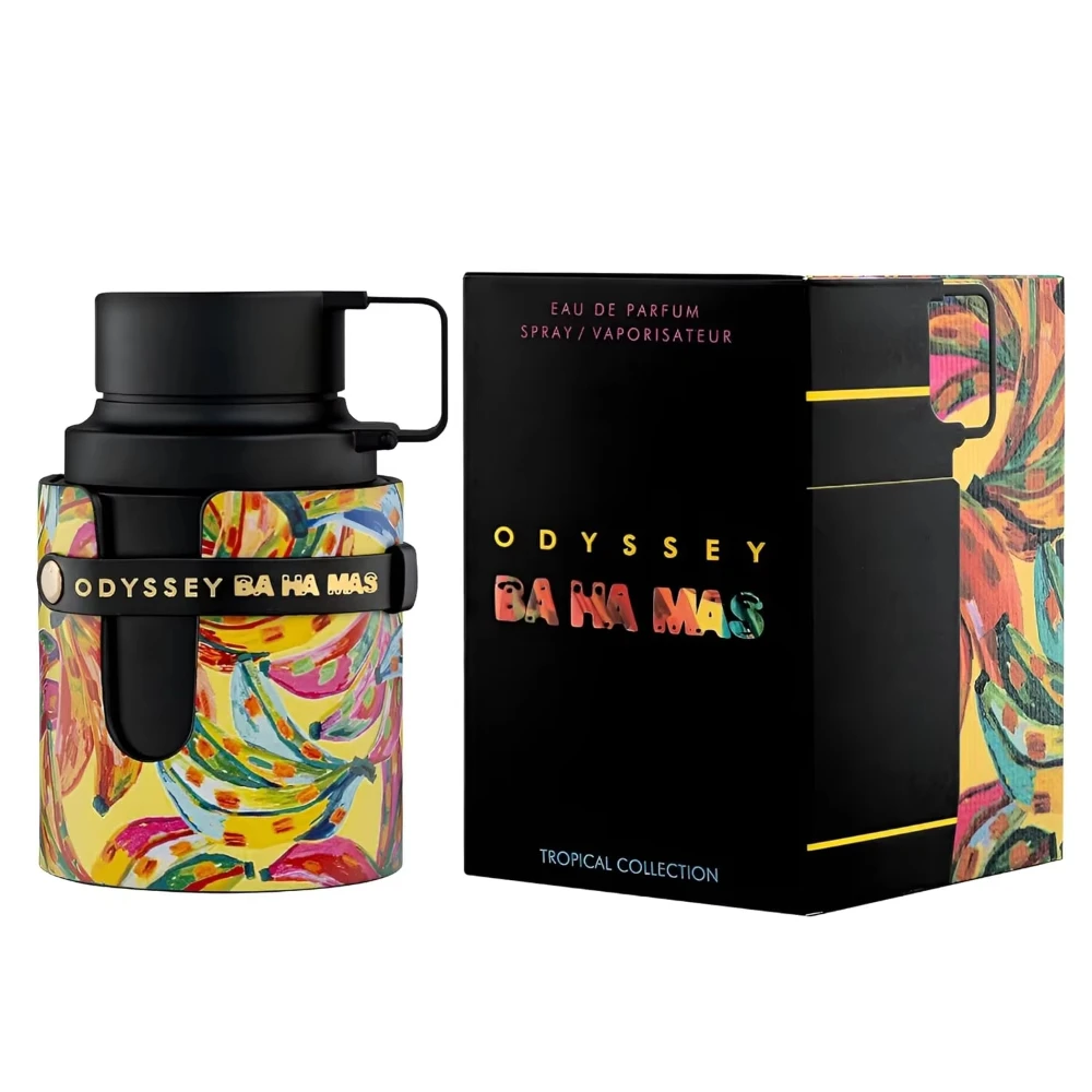 

Odyssey Eau De Parfum Spray Unisex Long-Lasting Fragrance Fruity Aquatic Woody Notes Tropical Collection 3.4 Oz/100 Ml