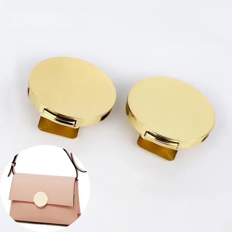 1/2 sztuk torebka damska metalowa klamra torebka Twist Turn Lock torby zatrzaskowe zapięcie zamknięcie niewidoczne zamki DIY Craft akcesoria sprzętowe — zdjęcie 2