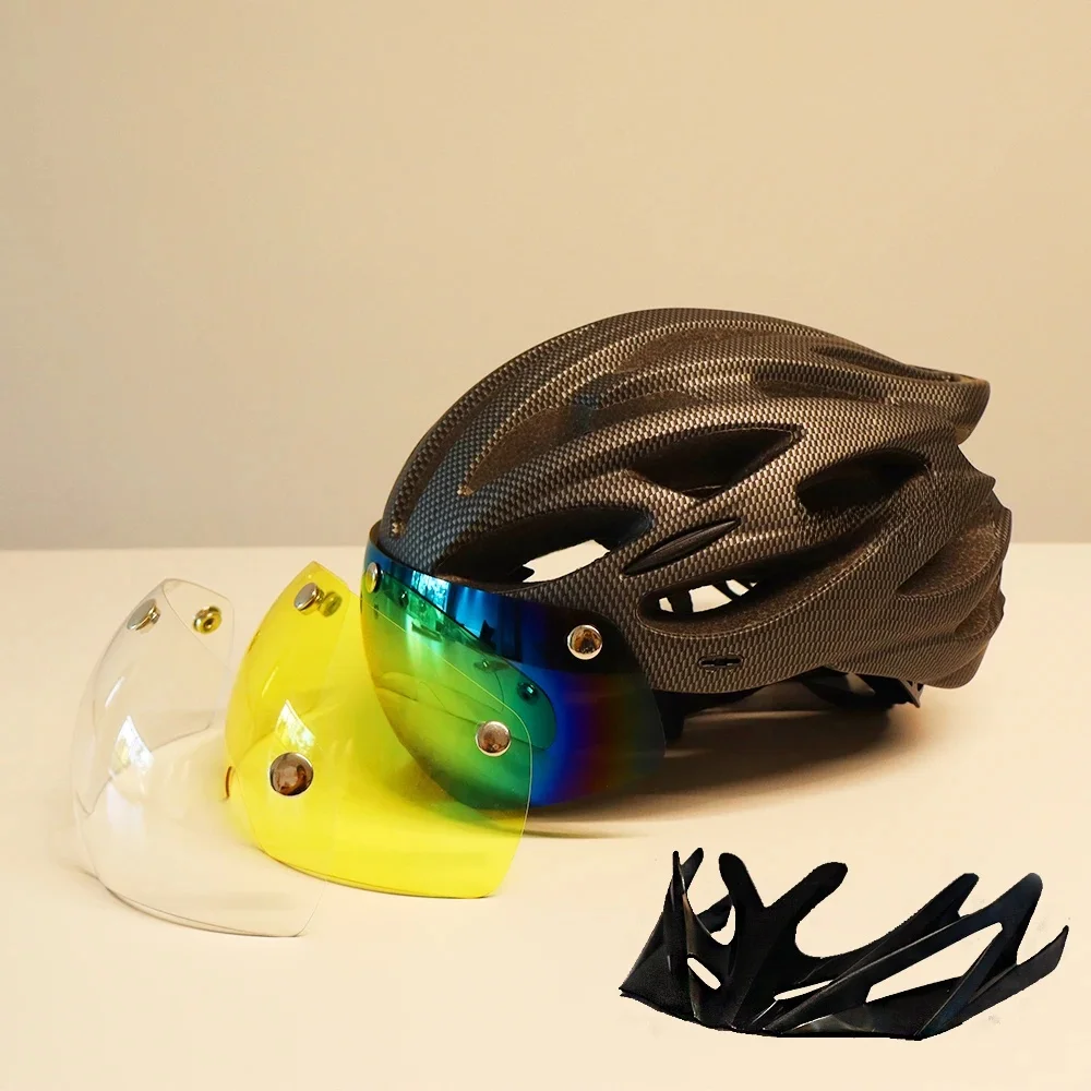 AliExpress NAPLUD Cycling Helmet Light Road Mtb Mountain Bike Bicycle Led Helmet 54-62cm for Men Women Visored Bicycle Helmet Casco Accesorios