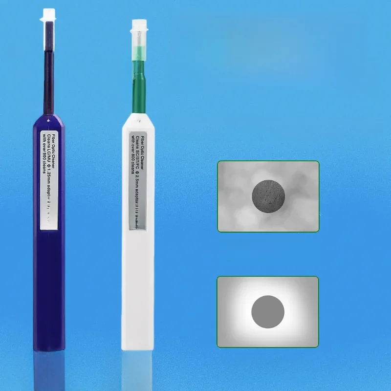 SC/FC/ST 2,5 mm glasvezelreinigingspen LC/MU 1,25 mm Reiniging met één klik Vezelreiniger Gereedschap Optische vezelconnectorreiniger - afbeelding 2