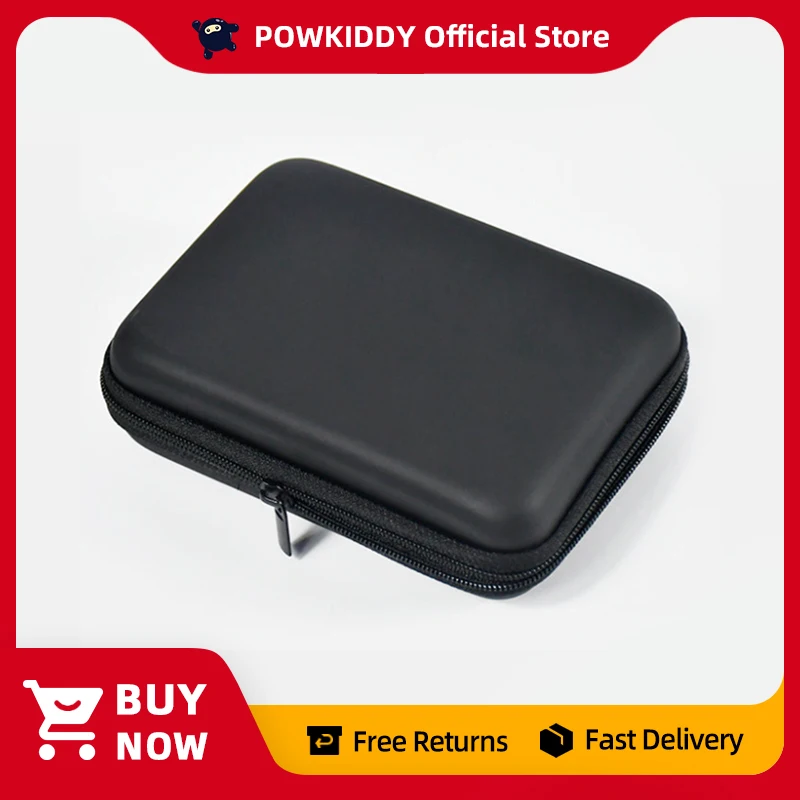 POWKIDDY RGB20S Q20 المحمولة لعبة فيديو حقيبة وحدة التحكم لحماية السفر المحمولة مقاوم للماء.
