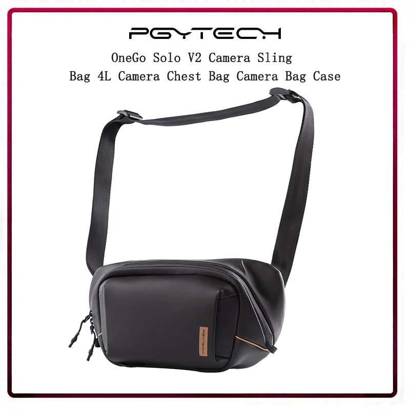 PGYTECH OneGo Solo V2 4L Camera Sling Bag Portable Chest Crossbody Camera Bag Case for Outdoor Photography