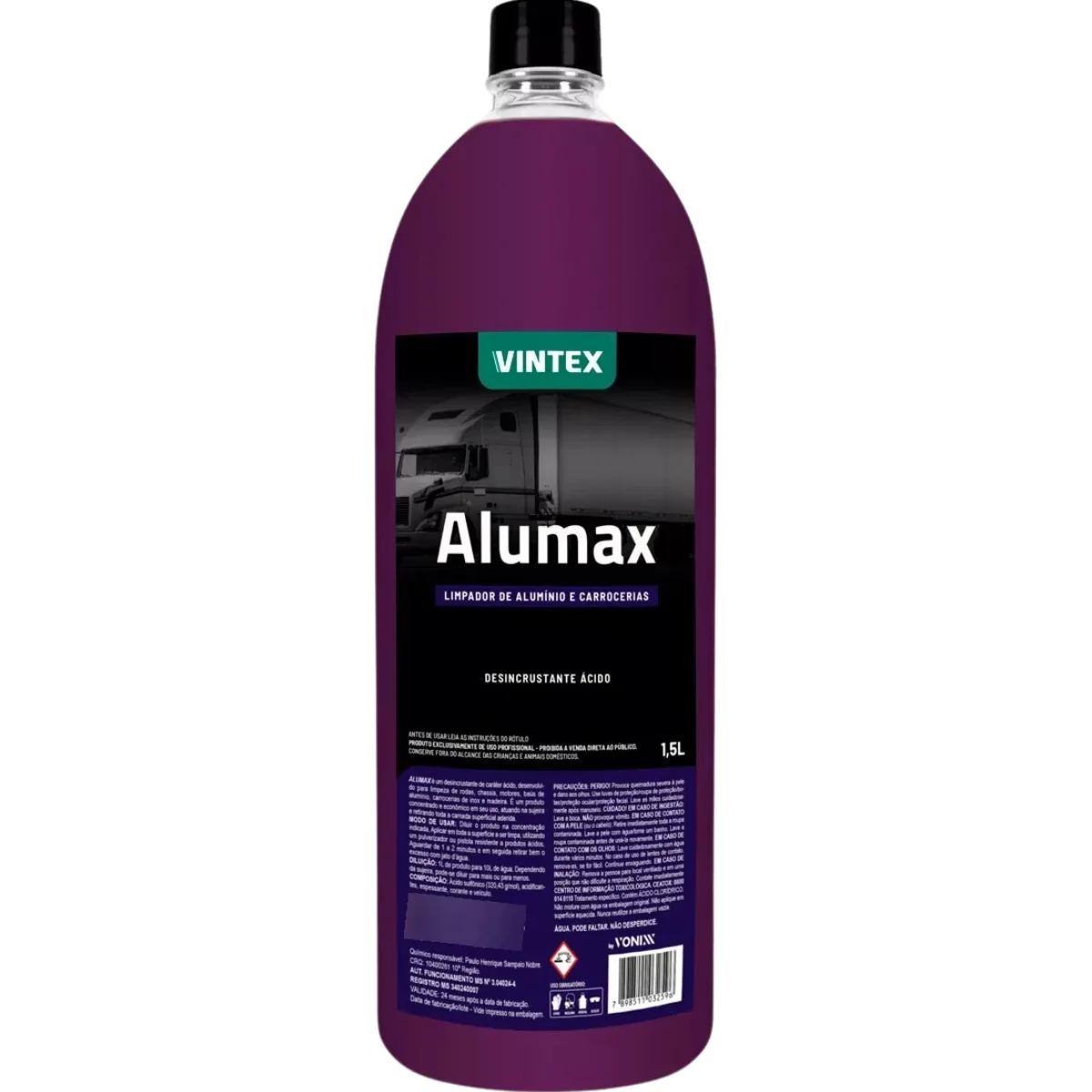 Clean Aluminum Alumax Wheel Chest Truck Vintex 1.5L Vonixx