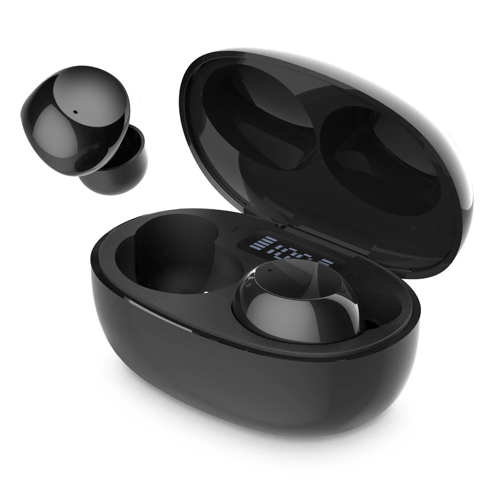 سماعات أذن لاسلكية Iriver Bluetooth 5.3، مقاومة للماء، مؤشر بطارية LED، Ib-Tws05