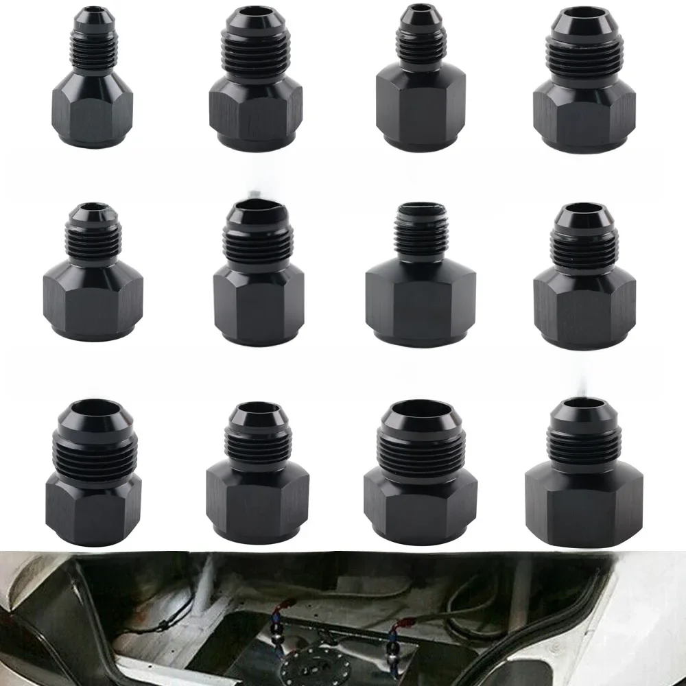 Adaptateur de raccord d'extension réducteur AN10 femelle vers AN6 mâle et AN4 AN6 AN8 AN10 AN12 AN16 AN20, raccord de tuyau d'extension réducteur