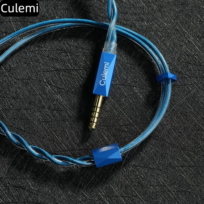 Cavo di aggiornamento per cuffie intrauricolari Culemi-06 con MMCX/2PIN bilanciato 2,5/3,5/4,4 IE900 compatibile con Delci Explorer MagicOne