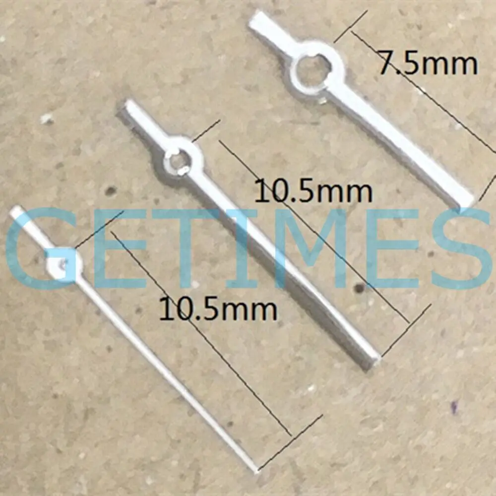 Silver Watch Hands for Miyota 2035 Watch Quartz Movement