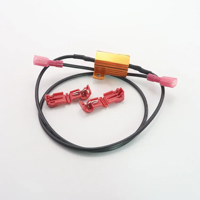 Resistor de carga fixa, Fast Hyper Flash, LED Lâmpada Piscando Erro Fiação, Acessórios do carro,
