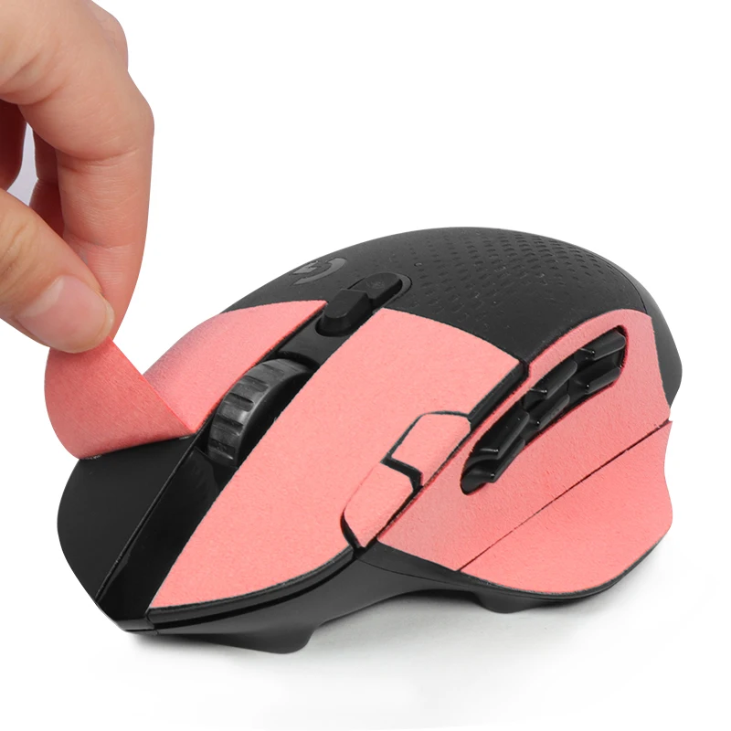 New Arrival Suede Full / Half cover Mice Sticker Anti-Slip Mouse sticker For Logitech G604 Gaming Mouse