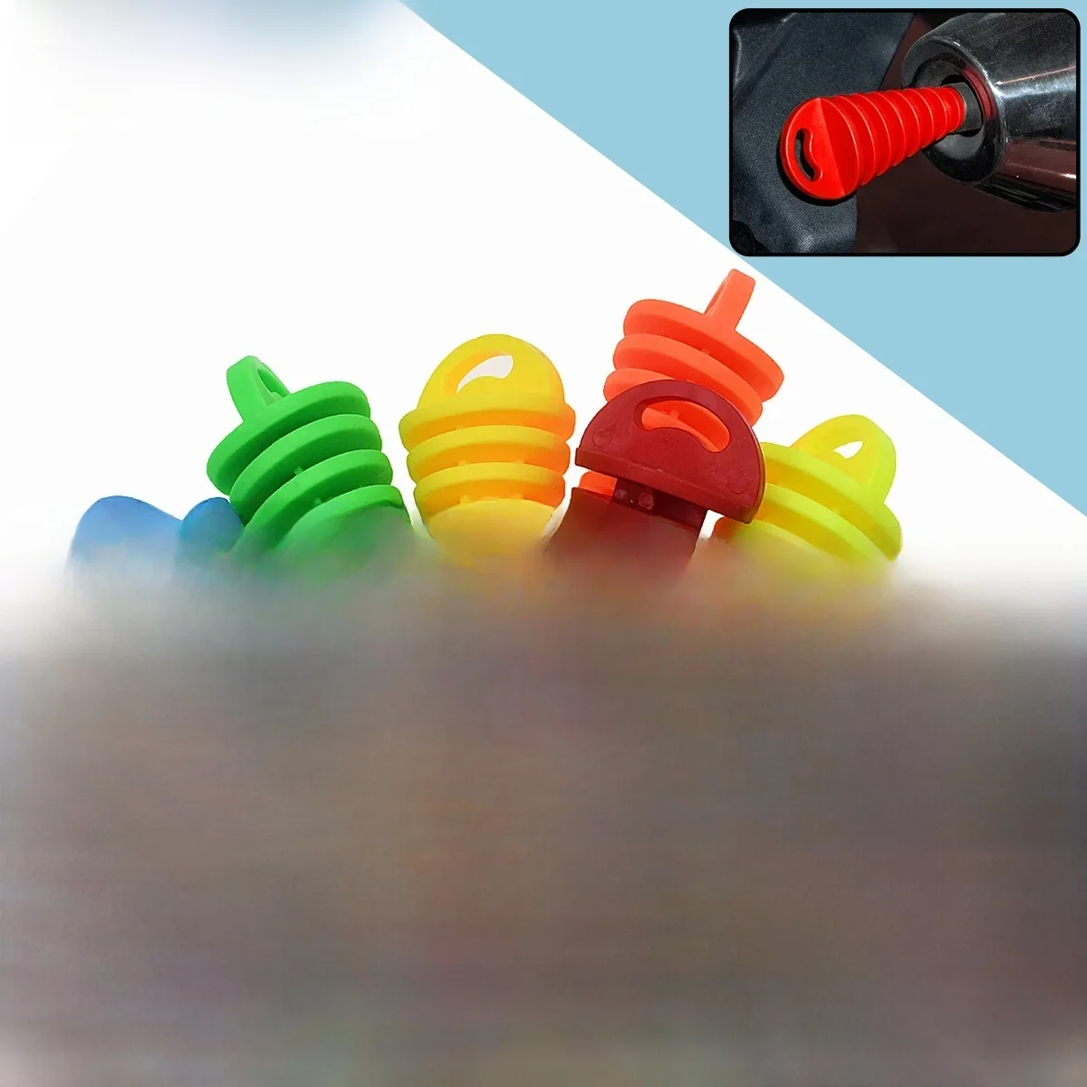 Tuyau d'échappement de moto tuyau d'échappement de Motocross bouchon de purge d'air silencieux d'échappement protecteur de tuyau de lavage pour EXCF CR WRF KXF Kayo