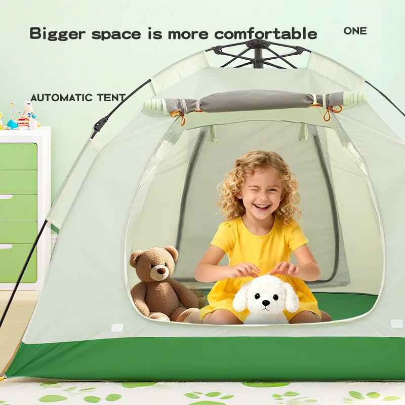 خيمة سهلة التركيب مقاومة للماء للأنشطة الخارجية والتخييم والنزهات، مثالية للاستخدام في الحدائق والساحات والمنتزهات وللعائلات