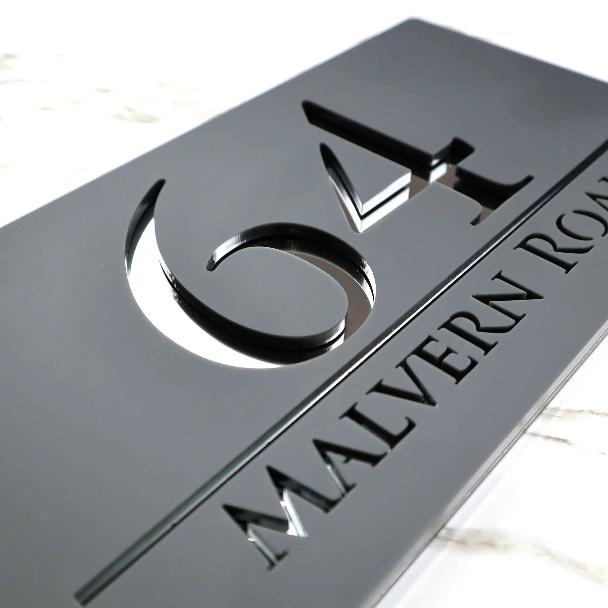 House Signs Door Number House Address Numbers Modern Floating House Number Sign Custom Matt Acrylic House Numbers Bespoke Plaque