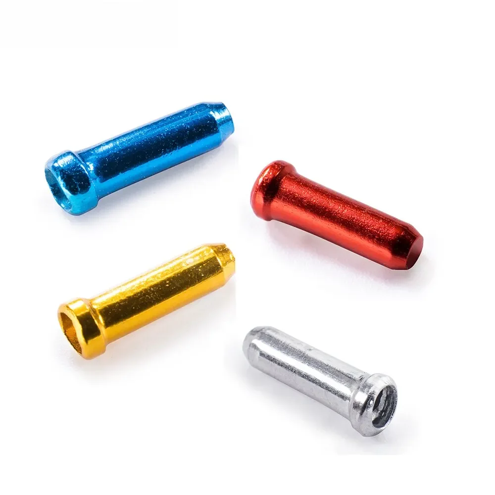AliExpress ZTTO MTB Road Bike Inner Wire End Caps 50pcs Shifter Cable Tips Wire Brake Shift Derailleur Crimps Bicycle Accessories