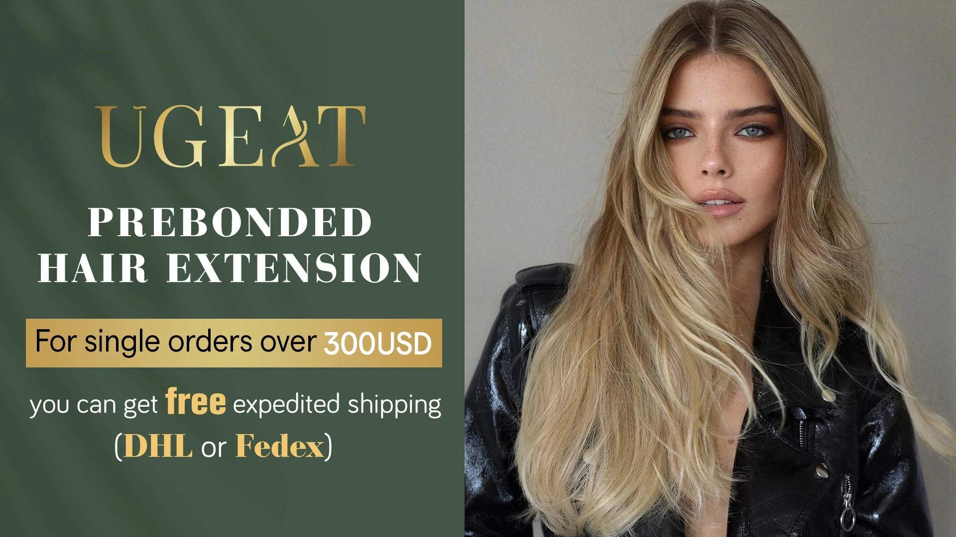Ugeat U-Spitzen-Haarverlängerung, Echthaar, 1 g/s, Nagel-U-Spitzenhaar für Frauen, 14–24 Zoll, vorgebundene Haarverlängerungen, 50 g/100 g Keratin-Spitzenhaar – Detail 11