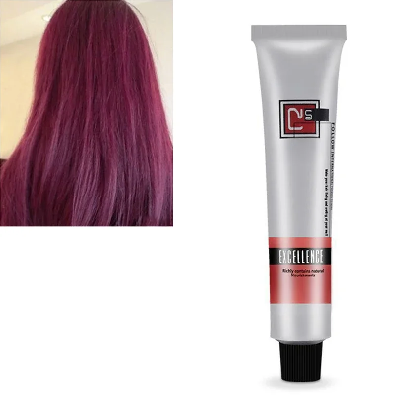 Crème de coloration capillaire à usage professionnel, coloration Semi-permanente, longue durée, Non toxique, 1 pièce