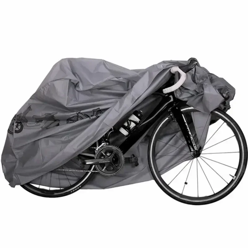 AliExpress QHSPE Bicycle Equipment Waterproof and Rainproof Bicycle Cover Outdoor Sunshine Cover Mountain Bicycle Cover Bicycle Accessories