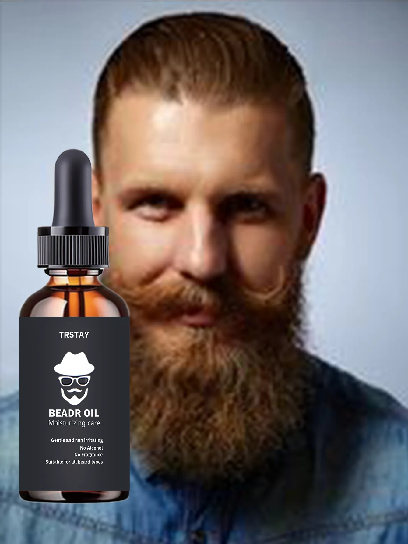 Lightweight Beard Oil for Men Fast Absorbing Nourishing Formula to Thicken Beard Reduce Hard Stubble Create Smooth Natural Curve - Image 2