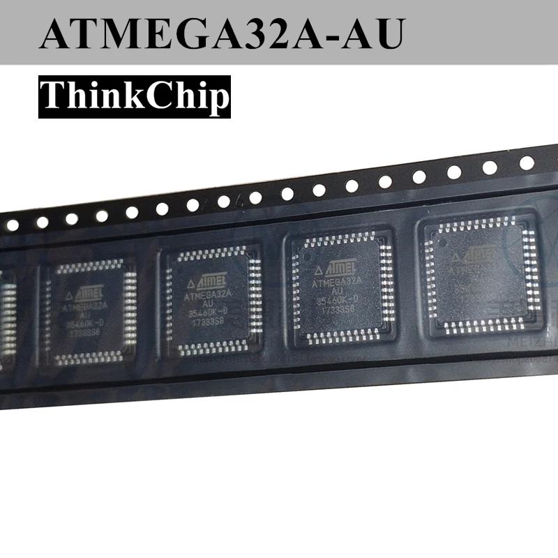 ATMEGA32A-AU TQFP44 ATMEGA32A QFP44 8-bit mikrokontroler z 32K bajtów w systemie programowalna lampa błyskowa