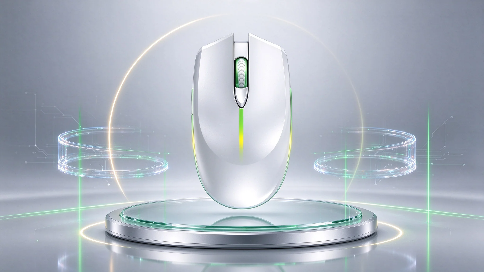 Ratón Óptico Vertical Ergonómico Inalámbrico con Iluminación RGB, Reduce la Fatiga de Muñeca, Ideal para Gaming y Trabajo en Oficina