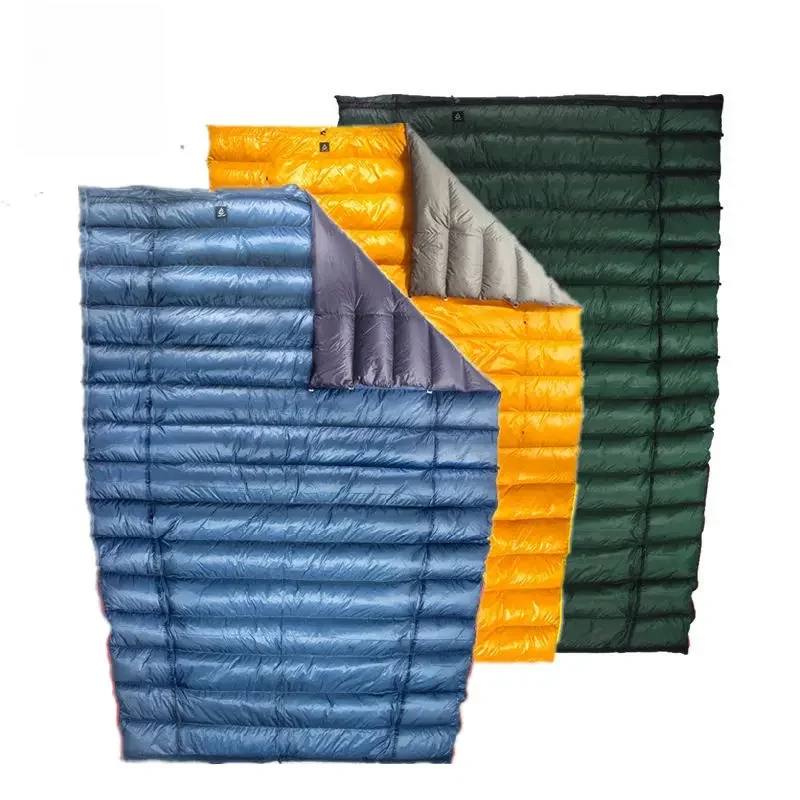 Ijs Vlam Ul Wit Ganzendons Dekbed Ultralight Envelop Duck Slaapzak Mat Underquilt Voor Hangmat Backpacken Camping Wandelen - afbeelding 2